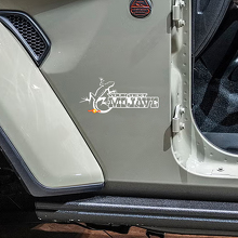 Mojave Style Side Vinyl Decal for Jeep Wrangler Rubicon_2