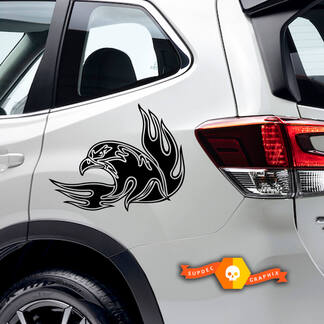 Vinyl Decals Graphic Stickers side сar Toyota soaring eagle new 2022
