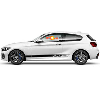 Pair Vinyl Decals Graphic Stickers side rocker panel bmw 1 series 2015 Disappearance