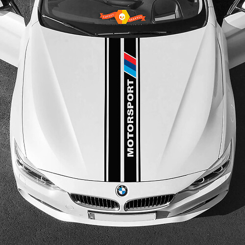 Vinyl Decals Graphic Stickers bmw hood in middle BMW motorsport 2022