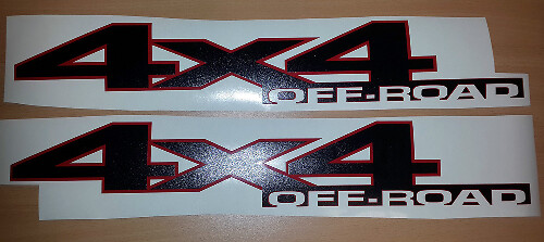 2x 4x4 Off Road Truck Vinyl Decal Stickers for Dodge Ram Power Wagon