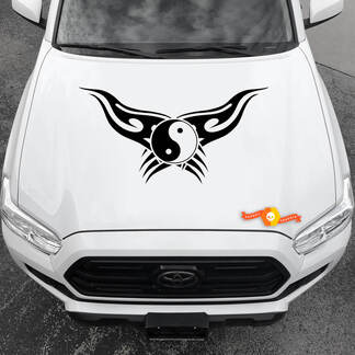 Vinyl Decals Graphic Stickers Car  hood New yin and yang abstract 2022
