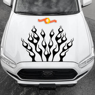 New Vinyl Decals Graphic Stickers Car  hood flames abstract 2022 - 5
