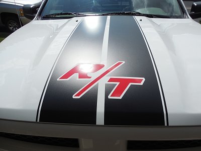 Hood Stripe Decal Stickers for Dodge Challenger