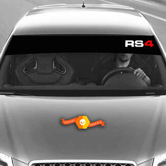 Vinyl Decals Graphic Stickers windshield RS4 Audi sunstrip Racing 2022