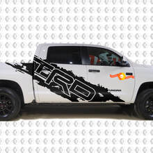 Toyota Tundra Custom Side Decal Truck Wrap Splash - TRD SIDE 2