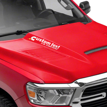 5.9L Cummins Turbo Diesel Hood Decal Stickers for Dodge Ram 2