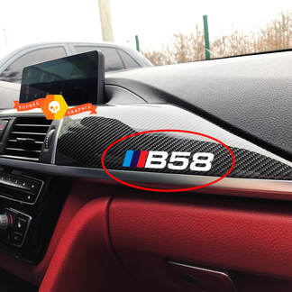 BMW B58 engine decal sticker for window interior exterior fit to 340 440 240 140 540 X3 X4 X5 X6
