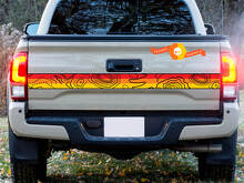 Vintage Topographic Strip Vinyl Decals for Toyota Trucks_4