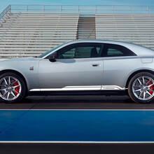 Side rocker panel decal stripes for Dodge Charger Electric 2