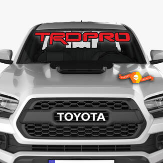 2 Colors TOYOTA TRD PRO WINDSHIELD DECAL Suv Truck