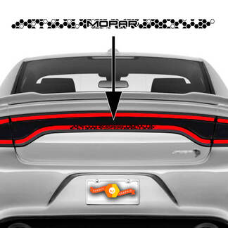 Dodge Charger Taillight Accent Decal 2015- 2022+ Honeycomb Hellcat Scat Pack Mopar SRT 392