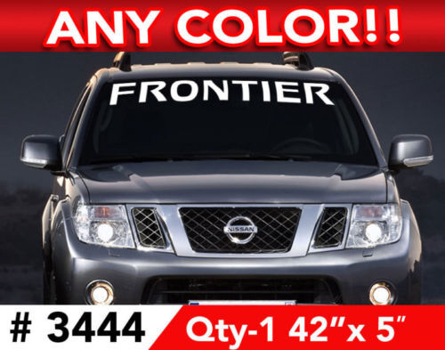 NISSAN FRONTIER WINDSHIELD DECAL STICKER 42