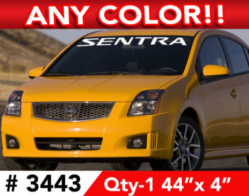NISSAN SENTRA WINDSHIELD DECAL STICKER 42