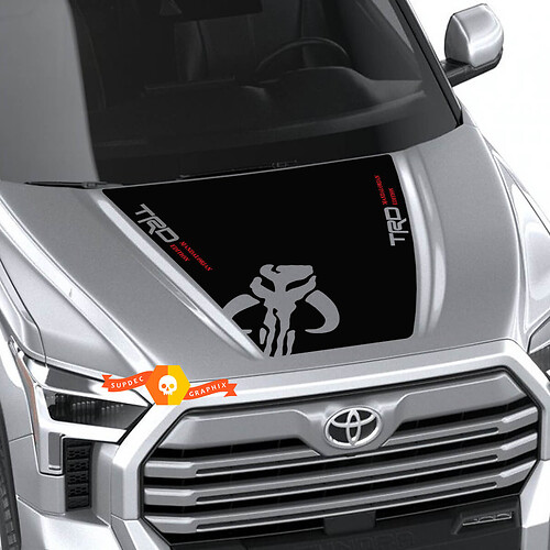 TRD Mythosaur Logo Hood Vinyl Decal Sticker for Toyota Tundra 2022