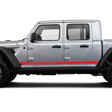 Rocker Panel Door Vinyl Graphics Decal Sticker for Jeep Gladiator 3