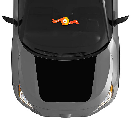 Blackout Hood Vinyl Decal Sticker for Toyota RAV4 2019-2022