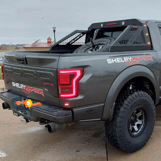 Kit of Ford F-150 Raptor Shelby Baja Edition logo side bed graphics decal sticker