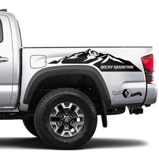 2 Tacoma Side Bed Rocky Mountain TRD  Vinyl Stickers Decal Kit for Toyota Tacoma