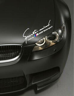 2 Sports Mind Power by M BMW Motorsport M3 M5 M6 E36 Decal