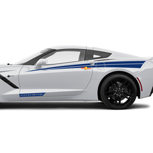 Side Accent Decals Stickers for Doors Chevrolet Corvette 3