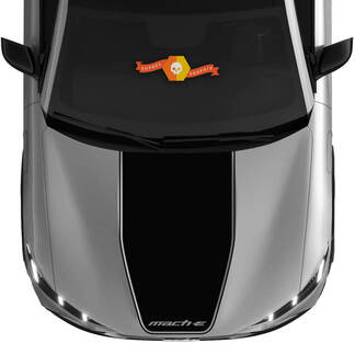 Ford Mustang MACH MACH-E Hood Decal car vinyl sticker Shelby Sport racing stripes