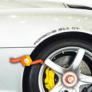 2 Porsche 911Carrera GT Side Decal Wheel Arches Kit Decal Sticker 