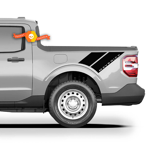 Bed Side Graphics Decals Stickers Pair for Ford Maverick FX4 2022