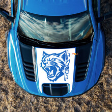 Wildcat and Custom Text Hood Vinyl Decal Sticker for RAM 1500 TRX 2021-2024_3