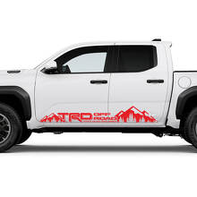 TRD off Road Mountains Side Rocker Panel Decals Stickers for Toyota Tacoma 3