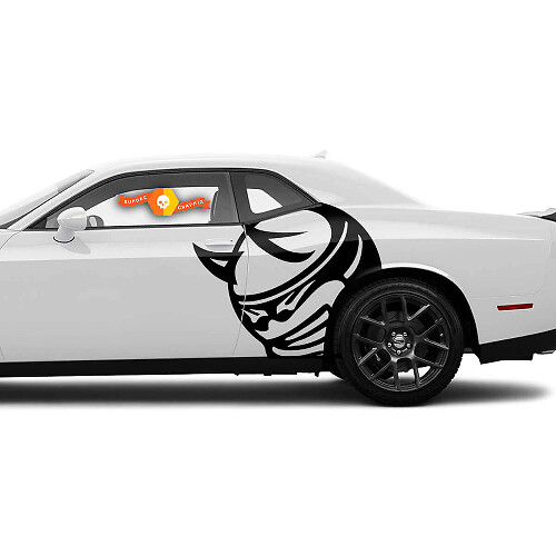 Side Vinyl Decal Set for Dodge Charger Challenger Scatpack