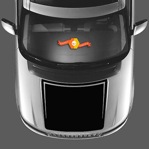 Blackout Style Hood Vinyl Decal Sticker for Land Rover Range Rover