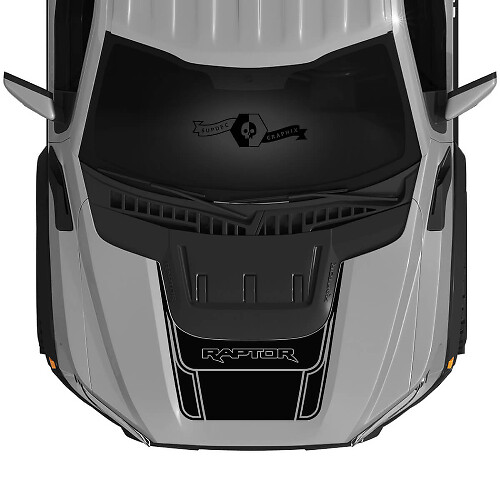 SVT Style Hood Stripe Vinyl Decal  for Musclecar F-150 2022+