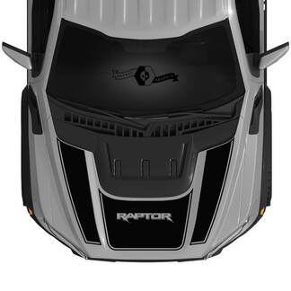 New Kits Ford Raptor 2023 F150 SVT Logo Trim Hood Scoop Vinyl Decals Graphics Vinyl Stickers 2022+