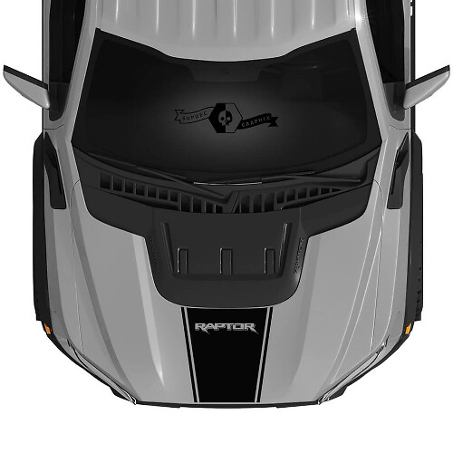 Lettering Hood Scoop Trim Stripe Decal for Musclecar F-150 2022+