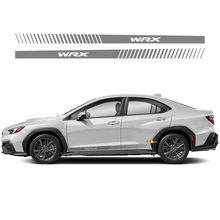 Pair Rocker Panel Side Skirt Vinyl Body Car Stripe Racing Vinyl Decal Sticker fit Suba WRX Impreza 2