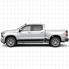 Alpine Ridge Door & Rocker Panel Vinyl Stripes for Chevrolet Silverado 1500 T1XX 2019-2026_2