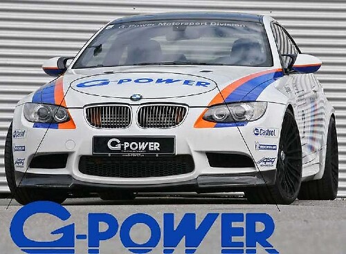 G-Power Style Motorsport Hood Decal Sticker for BMW M3 M5 M6