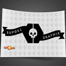 SupDec GraphiX logo any size decal sticker 3