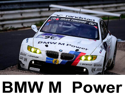 BMW M Power Hood Vinyl Decal Sticker for BMW M3 E90/E92/E93 2007-2013