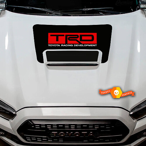 TRD Style Hood Scoop Vinyl Decal Kit for Toyota Tacoma 2016-2023