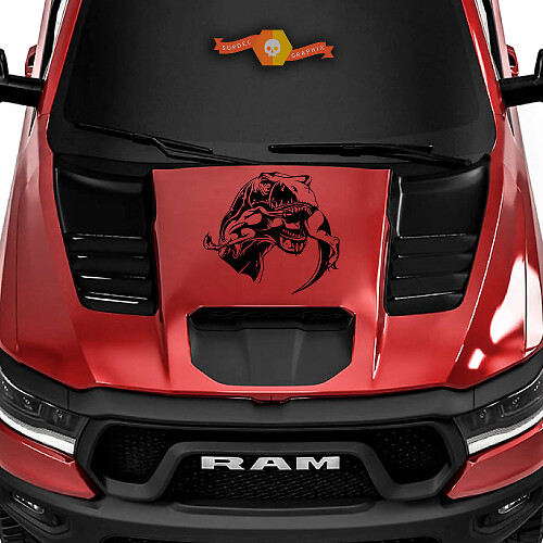 T-Rex Style Hood Vinyl Decal for Ram 1500 TRX