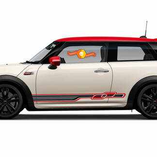 Decal Sets for MINI Clubman F54 2016 to 2024 Side Stripes Matte