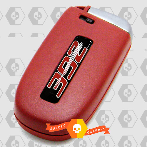 392 Key Fob Inlay Domed Decal for Dodge Challenger Charger Durango