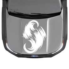 Hood Wave Graphics Vinyl Stickers Decals fit Suba Forester 2