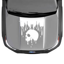 Hood Skull Blood Graphics Vinyl Stickers Decals for Subaru Forester 2