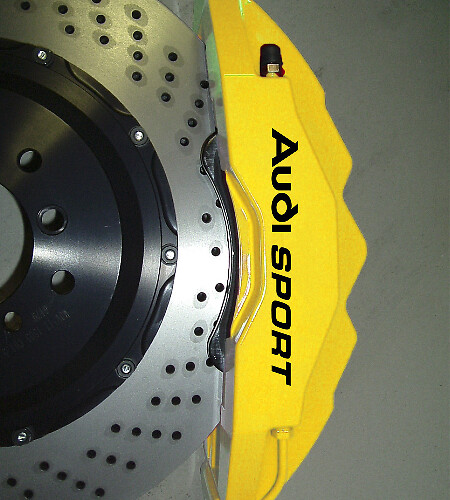 Audi Sport Brake Caliper Vinyl Decal Sticker for Audi TT