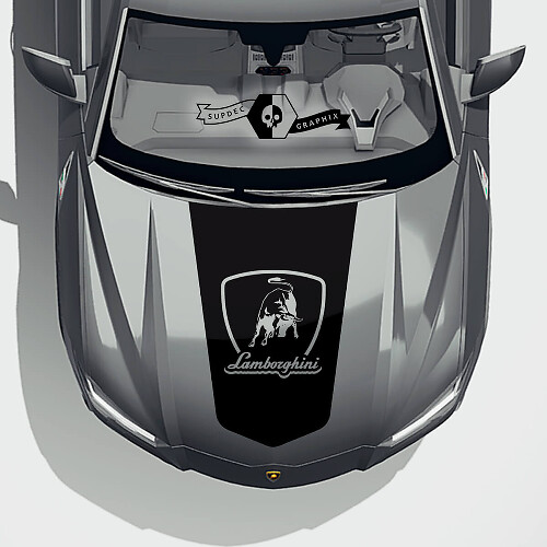 Lamborghini Urus 2021 2022 2023 Hood Vinyl Decal Sticker Graphics