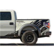 Roush Off-Road Mud Splash Bed Side Vinyl Decal for Musclecar truck 2013+_2