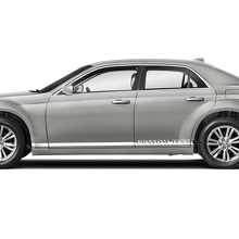 Side Doors Rocker Panel Graphics Car Vinyl Decal Sticker for Chrysler 300 2